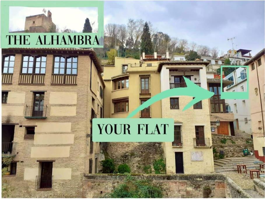 Amazing Loft! Rooftop Terrace! Alhambra Views! Granada Exterior photo
